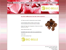 Tablet Screenshot of biobelle.terranatura.de